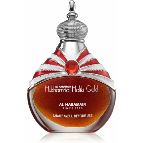 Al Haramain Mukhamria Maliki Silver parfumirano olje uniseks 30 ml
