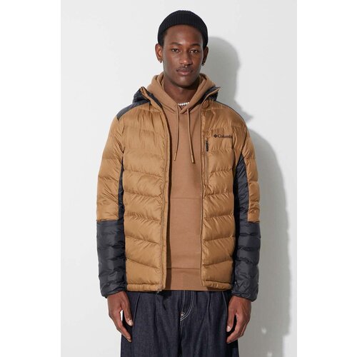Columbia Sportska jakna Labyrinth Loop Hooded Ja boja: bež, za zimu, 1957343 Cijene
