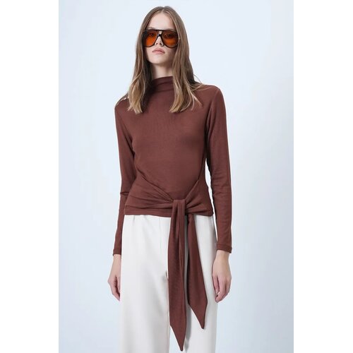 Trend Alacati Stili Ženska bluza Alc-X14652, Braon Cene
