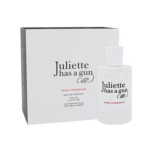 Juliette Has A Gun Miss Charming parfumska voda 100 ml po&amp;scaron;kodovana &amp;scaron;katla za ženske Slike