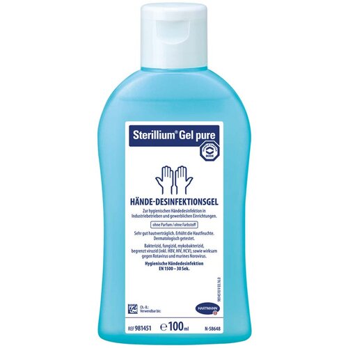Sterillium hartmann dezinfekcijsko sredstvo za roke gel pure 100 ml Cene