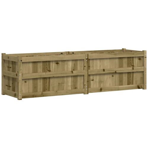 Maison Chic Vrtno cvetlično korito - Cvetlični Lonec 180x50x50 cm impregnirana borovina, (21789402) Cene
