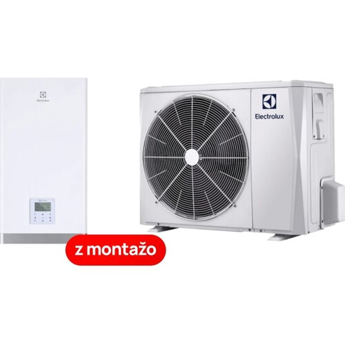 Electrolux toplotna črpalka zrak/voda z montažo split EMHP-16Y/N8 + EHB-160/N8, 16 kW Cene