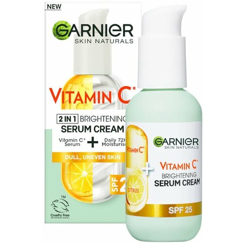 Loreal Garnier vitamin C 2u1 serum - krema 50ml Cene