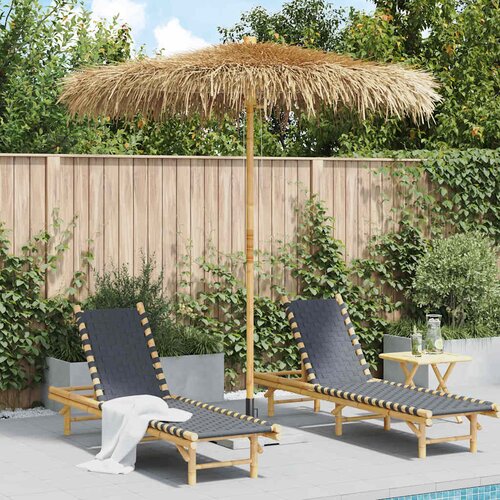 Tiki suncobran s baldahinom od lista banane 240 cm bambus Cijene