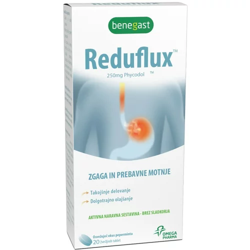  Benegast Reduflux, žvečljive tablete