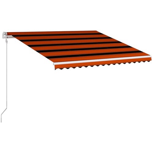 Tenda na automatsko uvlačenje 400 x 300 cm narančasto-smeđa Slike