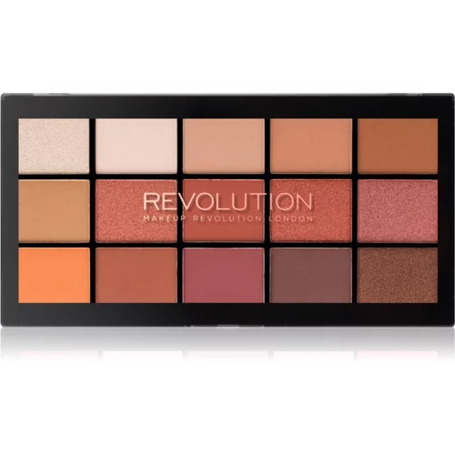 Makeup Revolution Reloaded paleta senčil za oči odtenek Iconic Fever 15 x 1.1 g