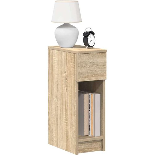vidaXL Nočna omarica z predalom sonoma hrast 20x36x60 cm Cene