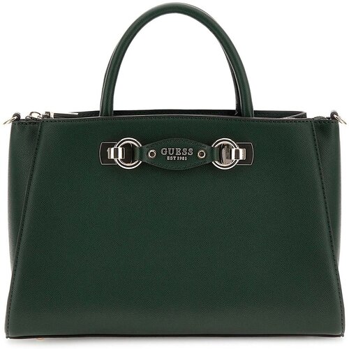 Guess Ročne torbice Mimina Girlfriend Satchel Zelena Slike