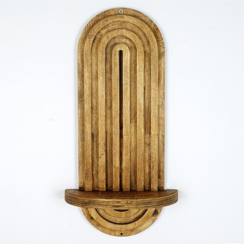 Kalune Design zidna polica RAF269 walnut wall shelf Slike