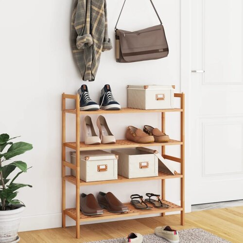 vidaXL Stalci za cipele 2 kom 69 x 27 x 41 cm od masivnog drva oraha Cijene
