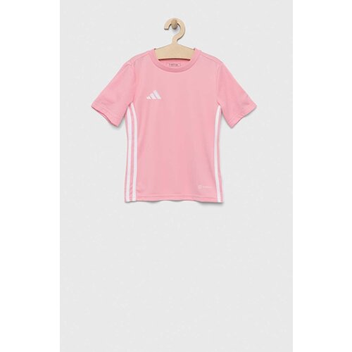 Adidas Dječja majica kratkih rukava TABELA 23 JSY boja: ružičasta, glatki model Slike