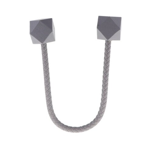Luance twist geometrik drzac za zavese mdf l sivi ( 250493 ) Cene