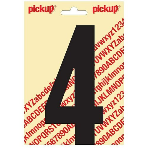 Pickup Naljepnica (Motiv: 4, Crne boje, Visina: 150 mm) Slike