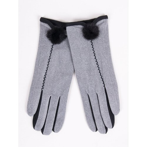 Yoclub Woman's Women's Gloves RES-0154K-665C Cene