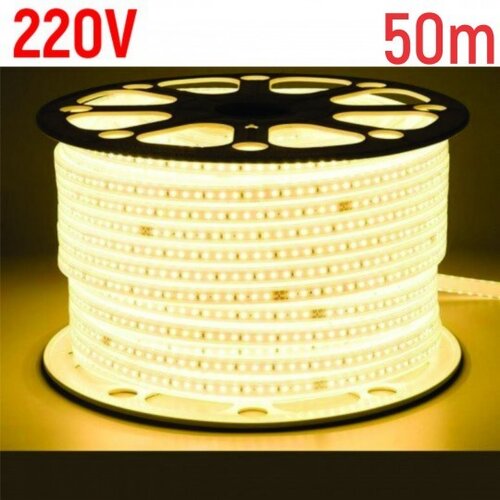 Mitea Lighting MLC-2835H120-ML 3000K (toplo bela) led traka - svetleći niz 50m 110-220V 7.5W 120 LED/1m IP65 sclb Slike