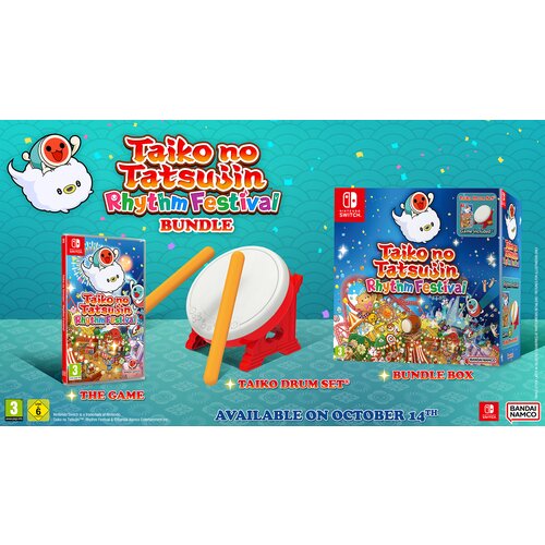 Bandai Namco Taiko no Tatsujin: Rhythm Festival - Collectors Edition (Nintendo Switch) Slike