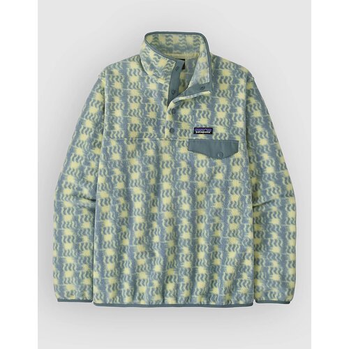 Patagonia LW Synch Snap-T Half-Zip Fleece Sweater blue sage Cene