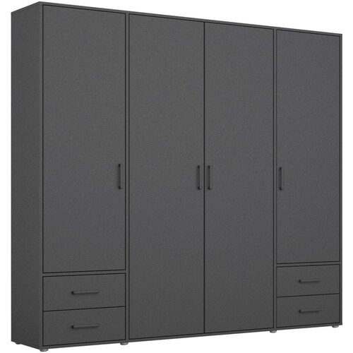 Modern Living Omara S Klasičnimi Vrati Voyager, Temno Siva Slike