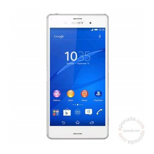 Sony Xperia Z3 White mobilni telefon Slike