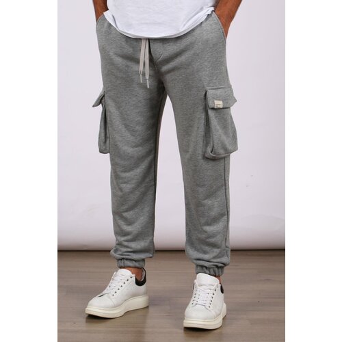 Madmext Sweatpants - Gray - Joggers Cene