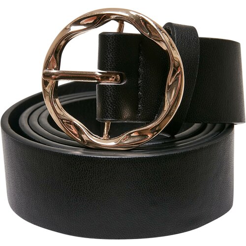 Urban Classics Accessoires Small Synthetic Leather Ladies Belt black Cene