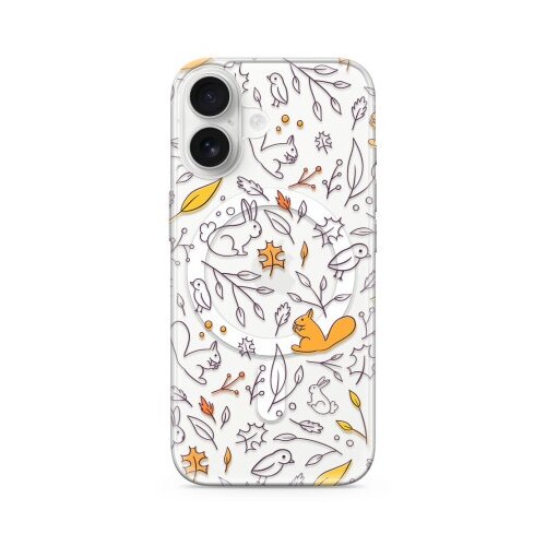  Futrola silikonska print magsafe za iphone 17 (6.3) autumn ( F122869 ) Slike
