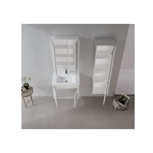 Hanah home Kupatilski ormarić sa umivaonikom i ogledalom (2 komada) Arno 65 776 Cene