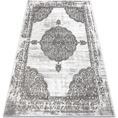 RugsX Preproge Preproga LIRA E1468 Rozeta, strukturna, moderna, g 140x190 cm Siva Cene