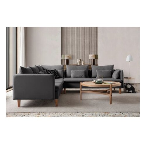 Atelier Del Sofa ugaona garnitura flexy l anthracite Slike