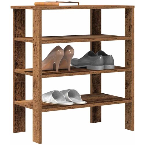 vidaXL Stalak za cipele boja staro drvo 61x32x70 cm konstruirano drvo Cijene