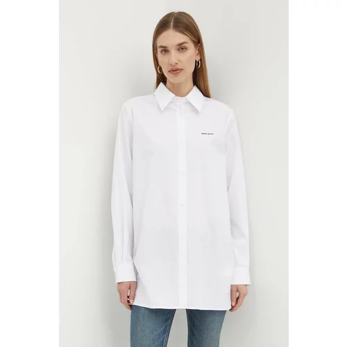 Miss Sixty Pamučna košulja 6L2XJ1910000 XJ1910 za žene, boja: bijela, relaxed, s klasičnim ovratnikom, 6L2XJ1910000