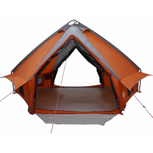  Teepee &amp;scaron;ator za 8 osoba Siva i narančasta 490 x 410 x 210 cm Slike