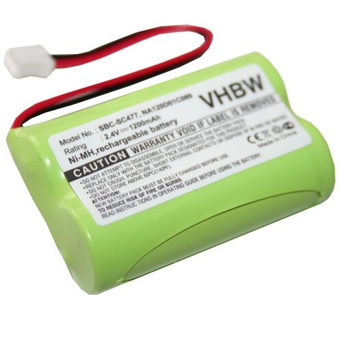 VHBW Baterija za Philips Babyphone SBC-SC466 / SBC-SC477 / SBC-SC484 / SBC-SC487,1200 mAh Cijene