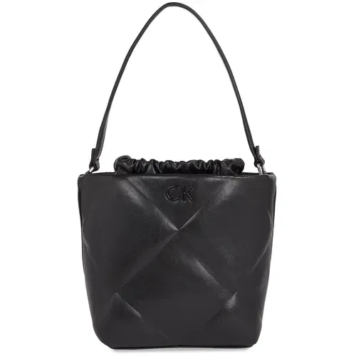 Calvin Klein Ročna torba Quilt K60K611666 Ck Black BEH