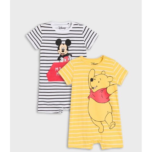 Sinsay Paket od 2 pamučna rampersa s printom Disney Cene
