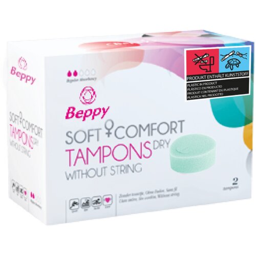 Beppy Soft+Comfort Tampons DRY 2pcs Slike