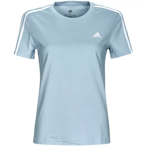Adidas Majice s kratkimi rokavi 3S T Modra