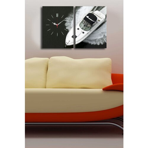 Wallity zidni sat 2P3040CS-122, 64x40 cm, 2 dela Cene
