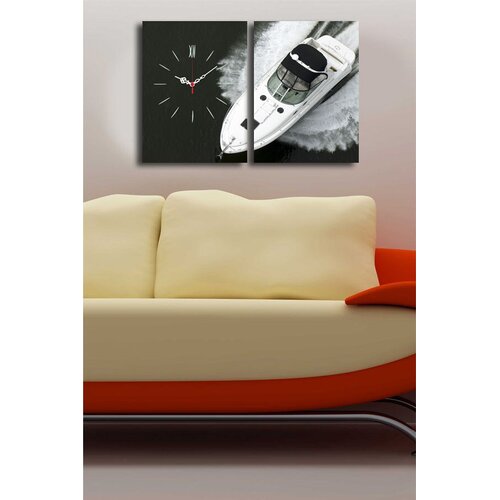 Wallity Zidni sat 2P3040CS-122, 64x40 cm, 2 dijela Cijene