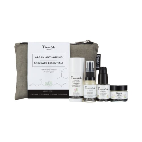 Nourish London Argan Anti-Ageing Skincare Essentials Cene