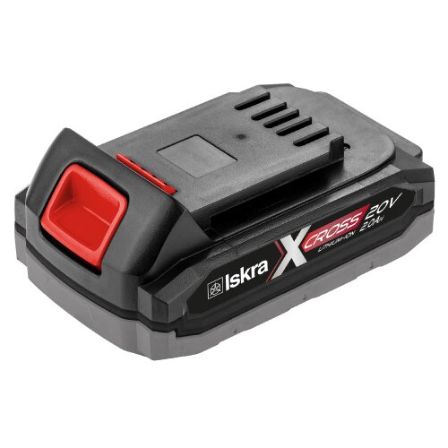 Iskra Li-Ionska akumulatorska baterija ISKRA BX-20V-2.0Ah X-CROSS (20 V, 3-stopenjski prikaz stanja napolnjenosti) Cene