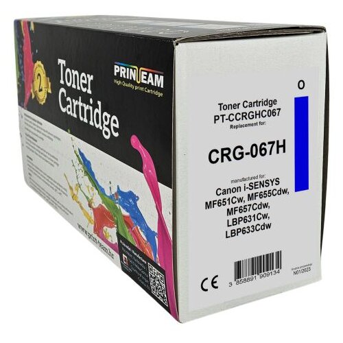  Toner Print-Team Canon CRG-067H Cyan  STARI CHIP Cijene