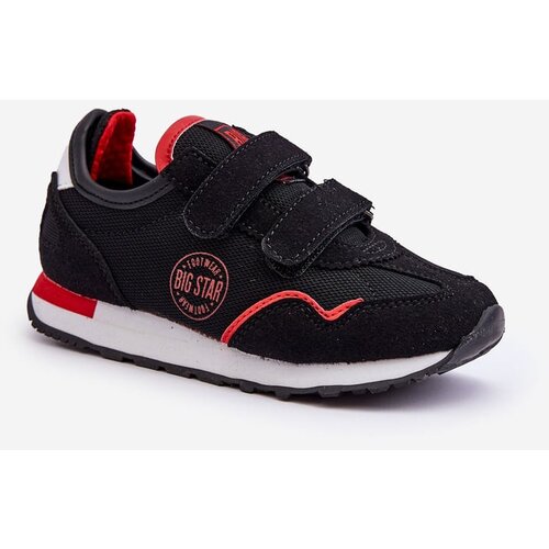 Big Star Kids Sneakersy Memory Foam System LL374179 Black Cene