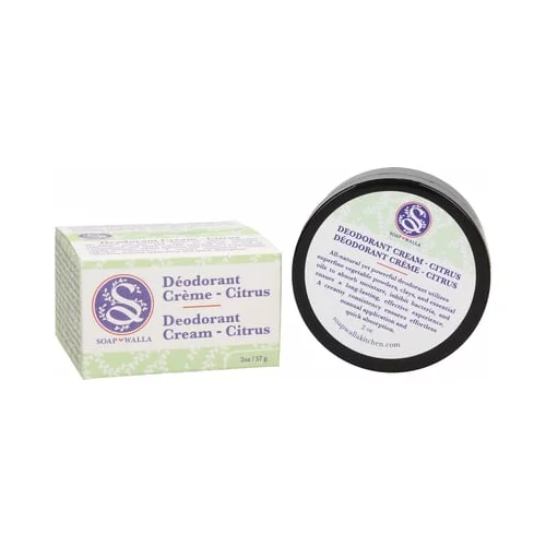 Soapwalla Deodorant Cream - Citrus
