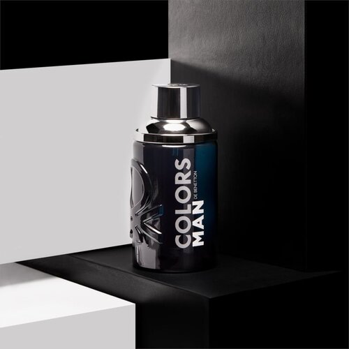 Benetton Colors de Man Black toaletna voda za mo&amp;scaron;ke 100 ml Slike