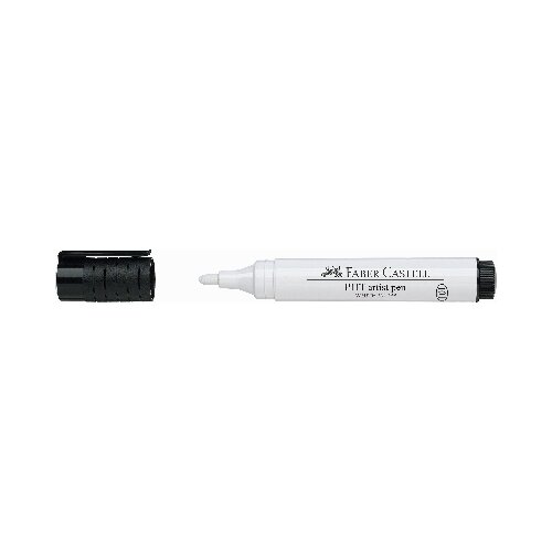 Flomaster Art Pen PITT debel - 101 bela (Faber Castell - Art Pen PITT) Cene