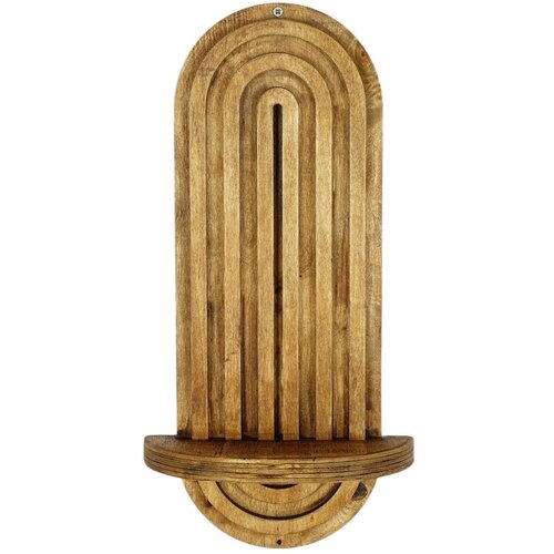 Kalune Design RAF269 Walnut Wall Shelf Cene