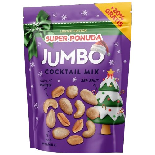 JUMBO coctail Mix, 180g+20% gratis Cene